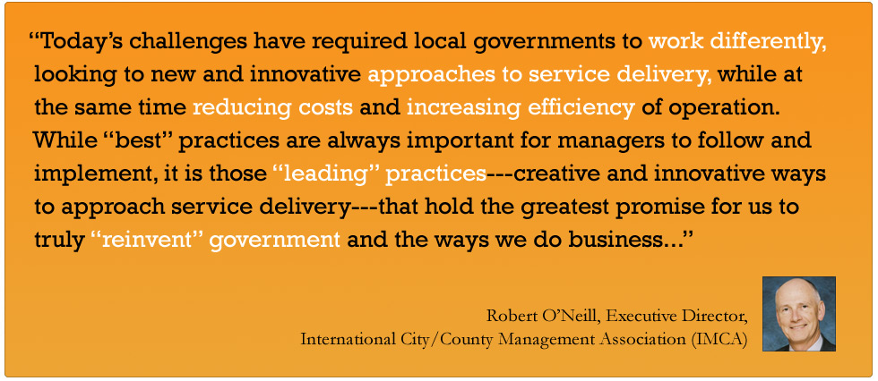 Today's Challenges - Robert O.Neill - Executive Director, ICMA